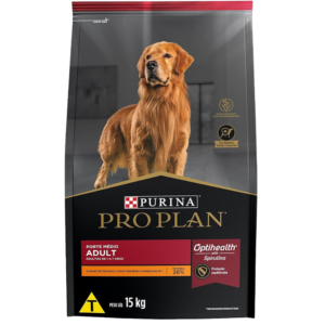 Ração Proplan para Cães Adultos de Raças Médias - 15 KG